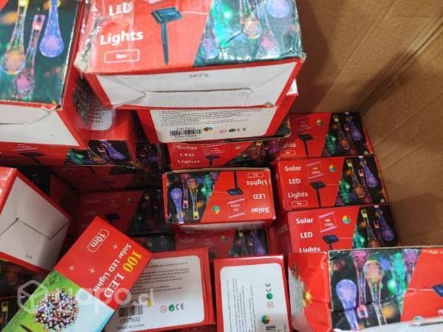 Luces solares navidad