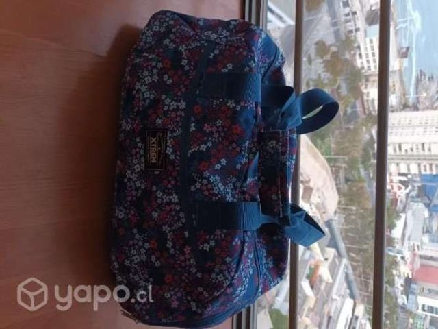 Bolso extreme azul floreado