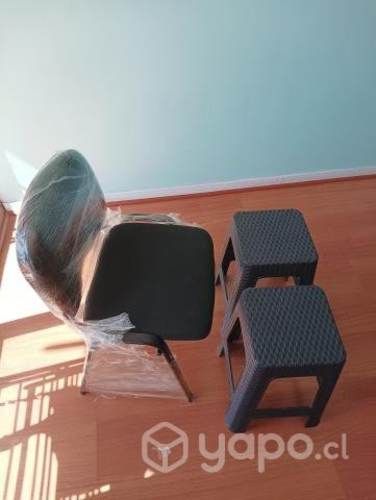 1 silla más 02 Pisos Plásticos Todo nuevo