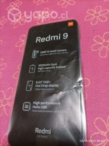 Celular Redmi 9 6.53 pulgadas