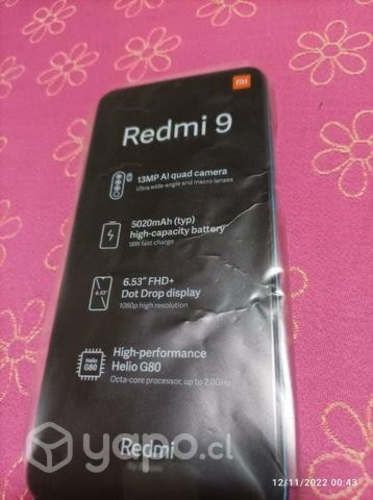 Celular Redmi 9 6.53 pulgadas