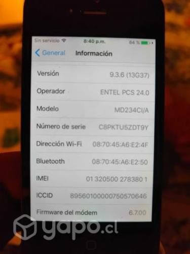 IPhone 4S Bueno estado