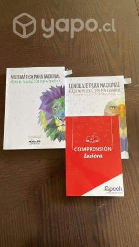 Libros Moraleja PAES