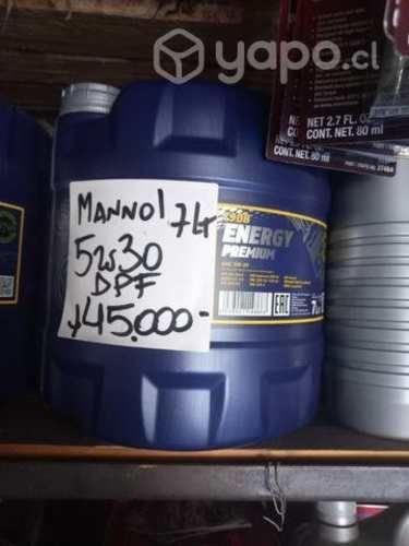 Aceite 5w30 bidón 7 litros mannol para dpf