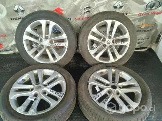 Llanta con neumatico cada uno nissan juke 2016