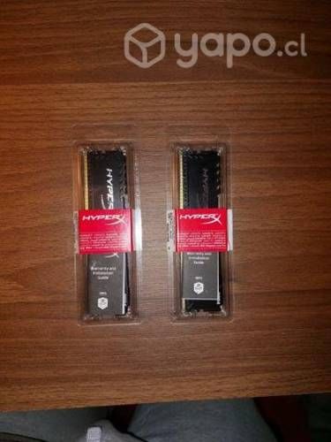 Memorias ram Hyper X fury 8 gb 2666mhz