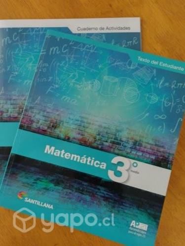 Libro Santillana 3° Medio Matematica