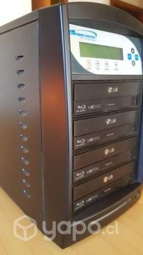 Duplicadora CD - DVD- Blu-ray