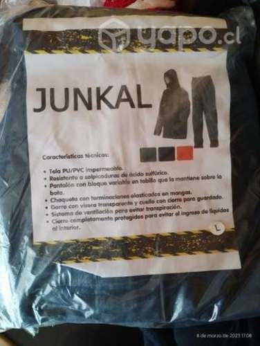 Traje agua impermeable L