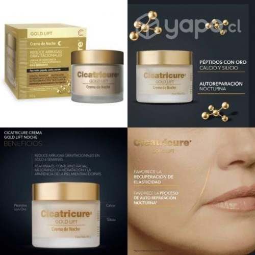Crema facial gold lift noche cicatricure