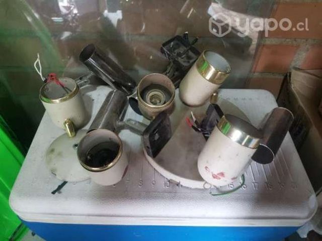 Aplique foco lampara direccionales varios