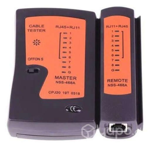 Tester De Cable De Red Rj45+rj11 / Almacencrisol