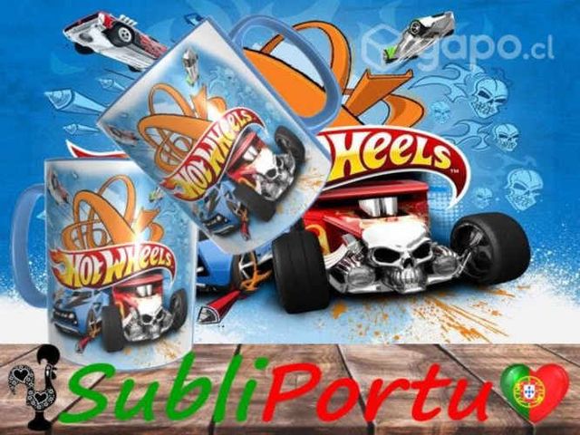 Tazas O Tazones De Autos Hot Wheels Muchos Diseño