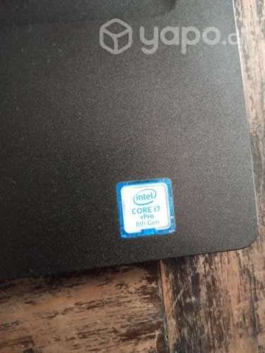 notebook DELL i7 12gb ram SSD 250 gb