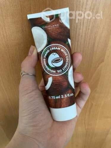 Crema para Manos Nutritiva con Aceite de Coco