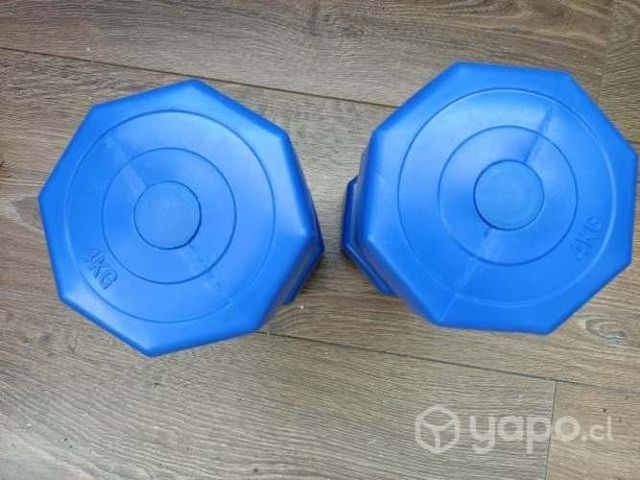 Mancuernas de 4 KG cada una