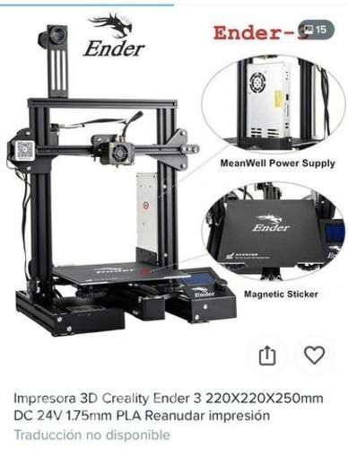 Impresora 3D casi nueva, conversable precio