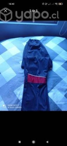 Buzo y chaleco colegio Bernardo O Higgins