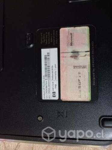Notebook HP para reparar o repuesto