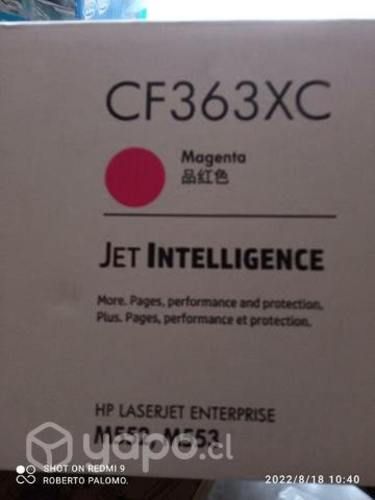 Toner HP cf363xc Magenta original de alta