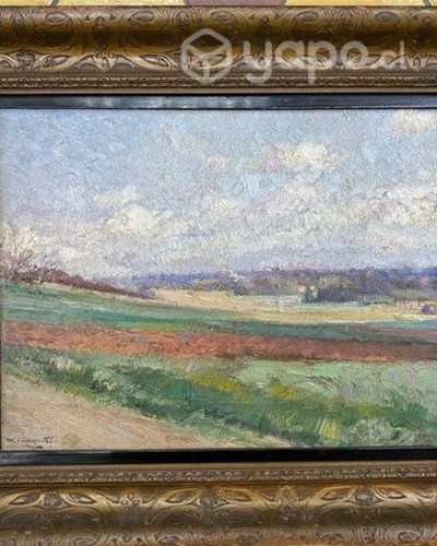 Antiguo cuadro Ulises Caputo, Providencia Los Leon