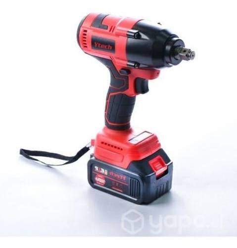 Llave Impacto Inalambrico 2 Bateria 1 Cargador 800