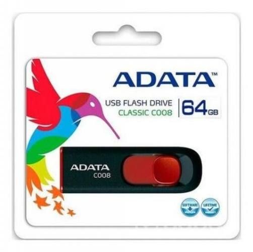 Pendrive Usb 2.0 C008 Adata 64gb Rojo