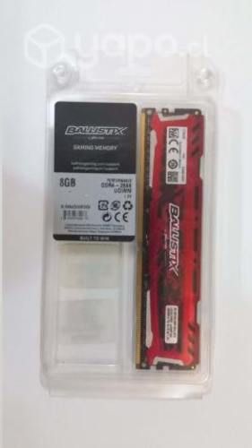 Memoria Ram Ballistix 8 GB DDR4 2666 mhz