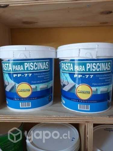 Pasta para piscina alta resistencia