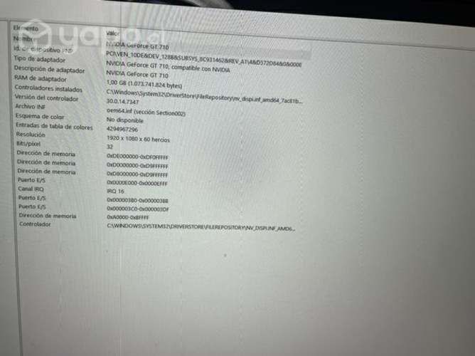 Computadora de escritorio