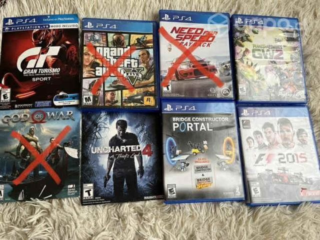 Juegos ps4