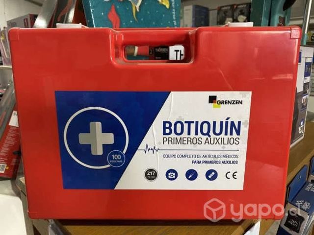 Botiquin primeros auxilios 100 personas nuevo
