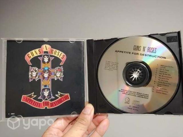 CD - Guns N' Roses - Apettite for Destruction