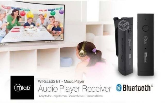 Adaptador Manos Libre Bluetooth Audio Player Mlab