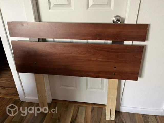 Respaldo cama 1 plaza y media