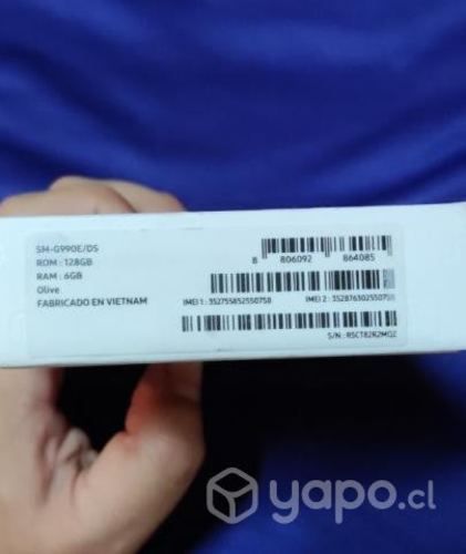 S21 fe 5g nuevo con boleta