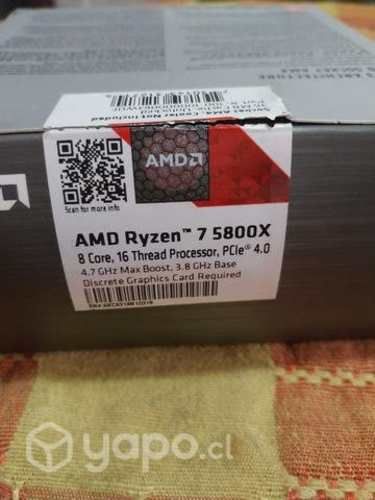AMD Ryzen 5800x Placa Asus ROG Strix B550F Gaming