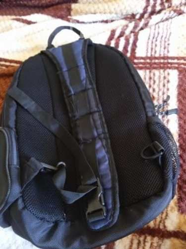 Mochila azul toshiba