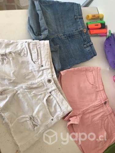 3 short niña por 5 mil