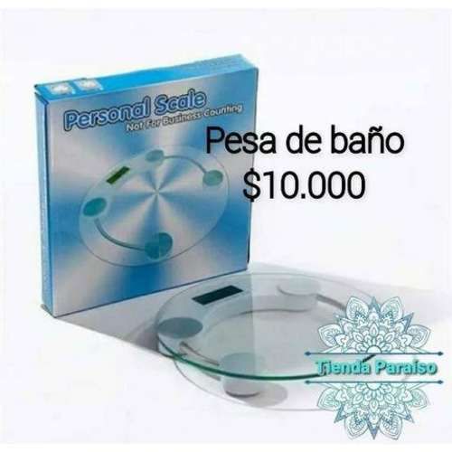 Pesa de baño CON PILA