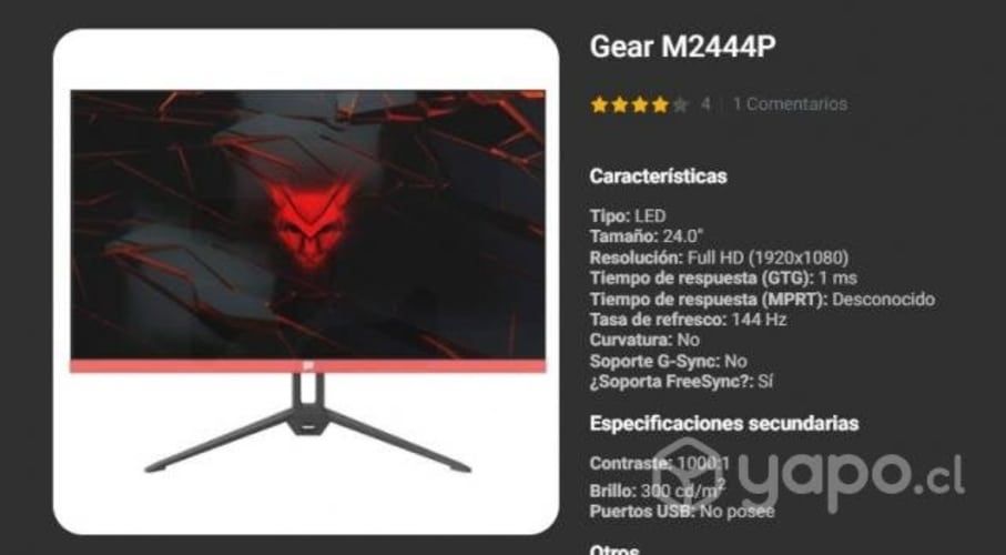 Monitor Gear M244P