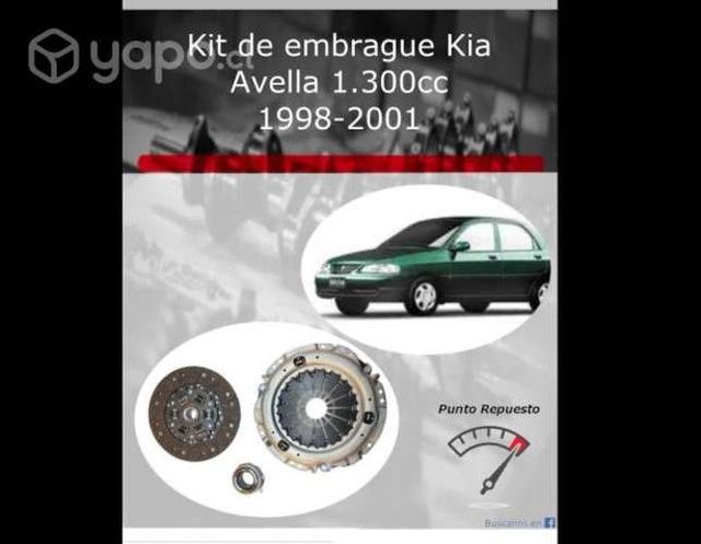 Kit embrague Avella 1300cc 1998-2001