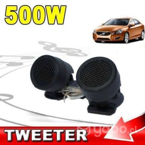 Kit 2 Tweeter con Soporte 500w para vehiculos