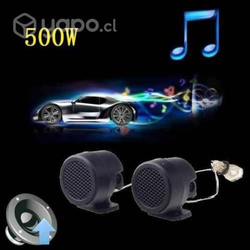 Kit 2 Tweeter con Soporte 500w para vehiculos