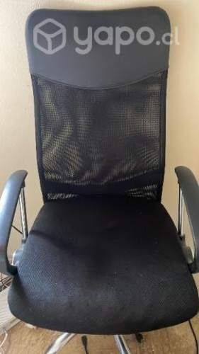 Silla escritorio más pizarra