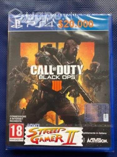 Call of duty 4 ps4 nuevo sellado