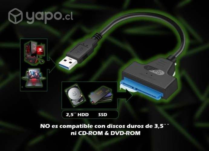 Adaptador Cable USB SATA 3 a USB 3,0