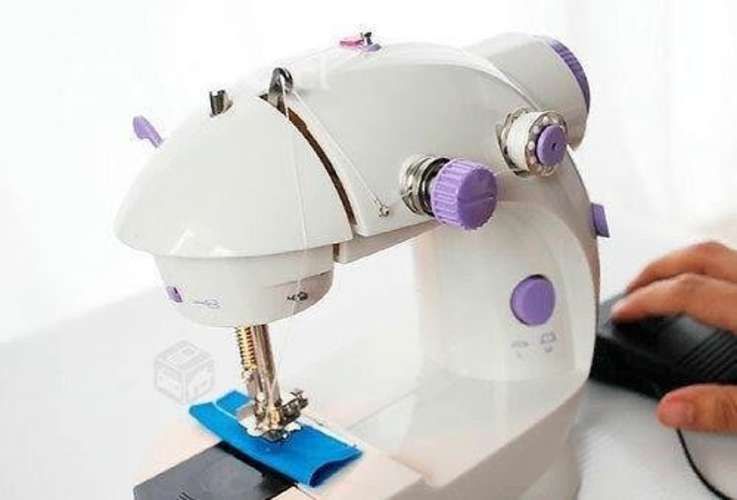 Mini Maquina De Coser Pedal Portatil Electrica