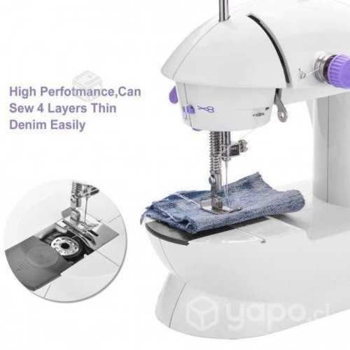 Mini Maquina De Coser Pedal Portatil Electrica