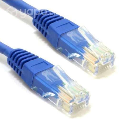 Cable patch utp cat6 2 mts. azul